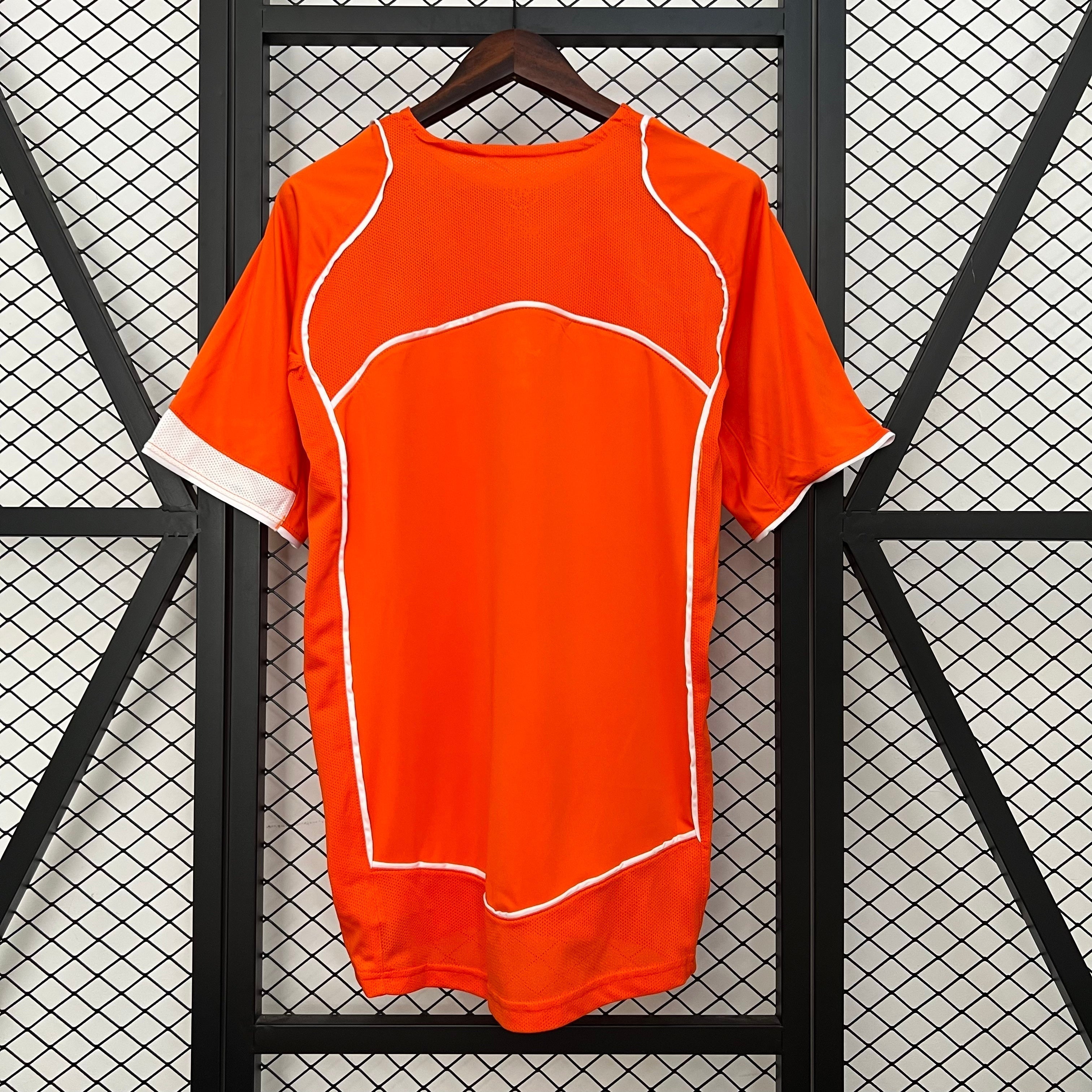 Camiseta retro de local de los Países Bajos 2004