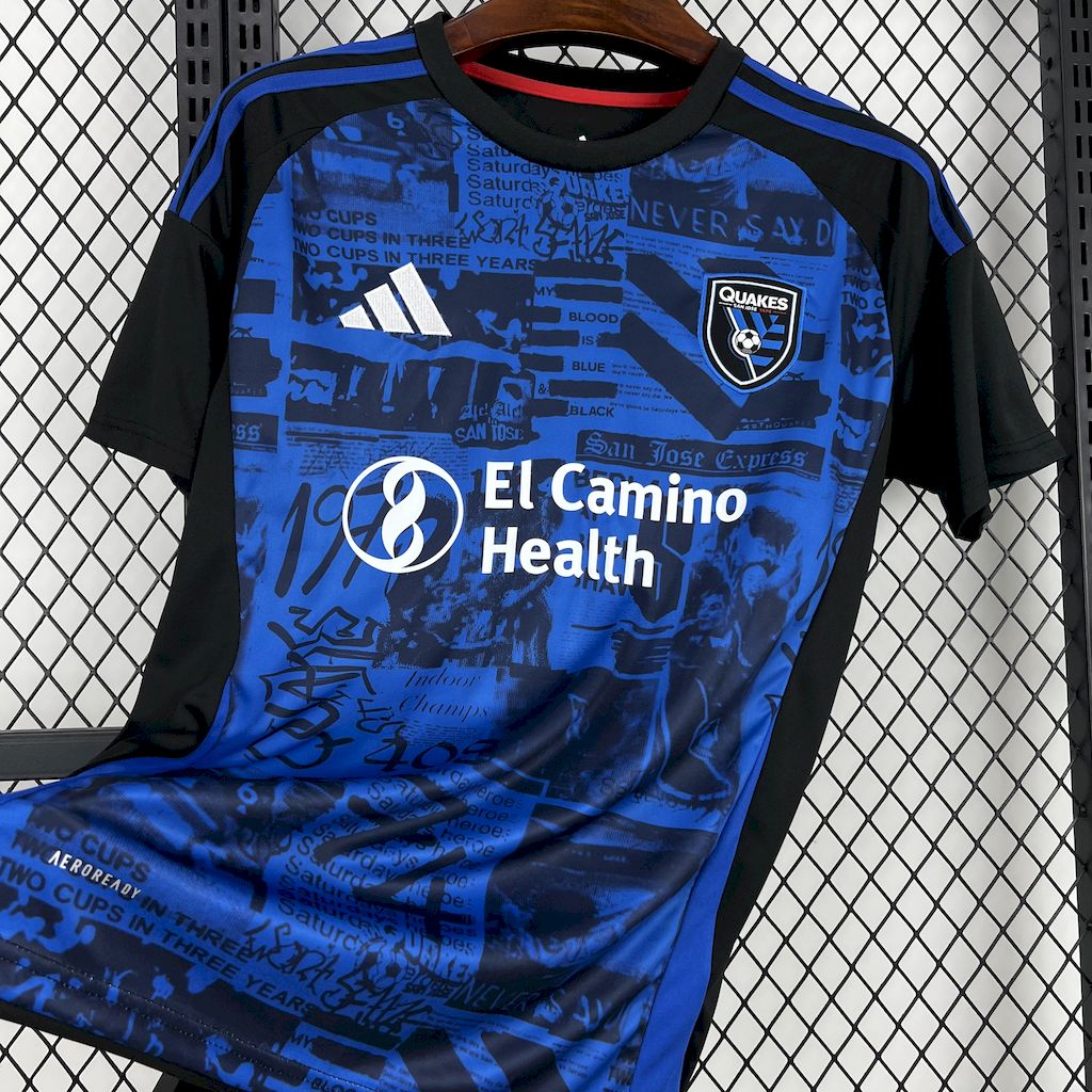 Camiseta local de los San Jose Earthquakes 2025/26