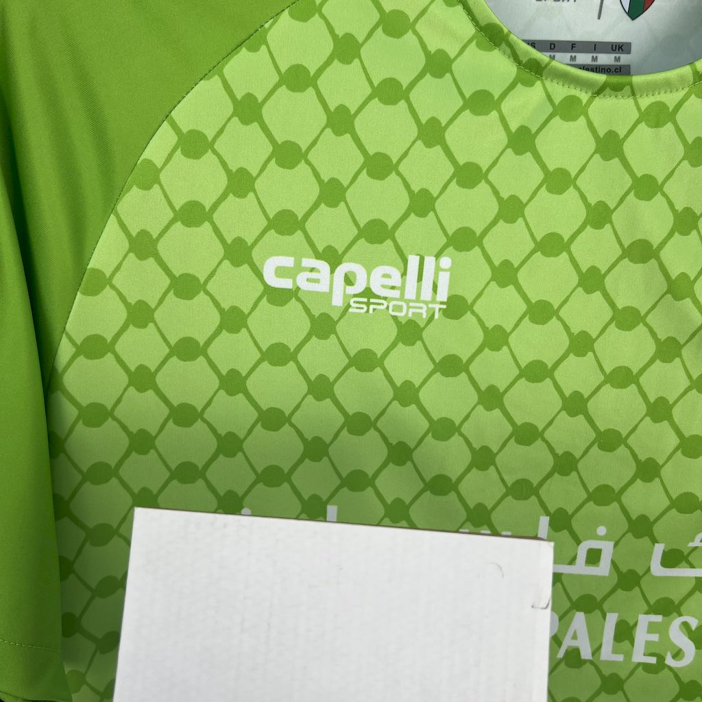 Camiseta verde claro del CD Palestino 2025/26