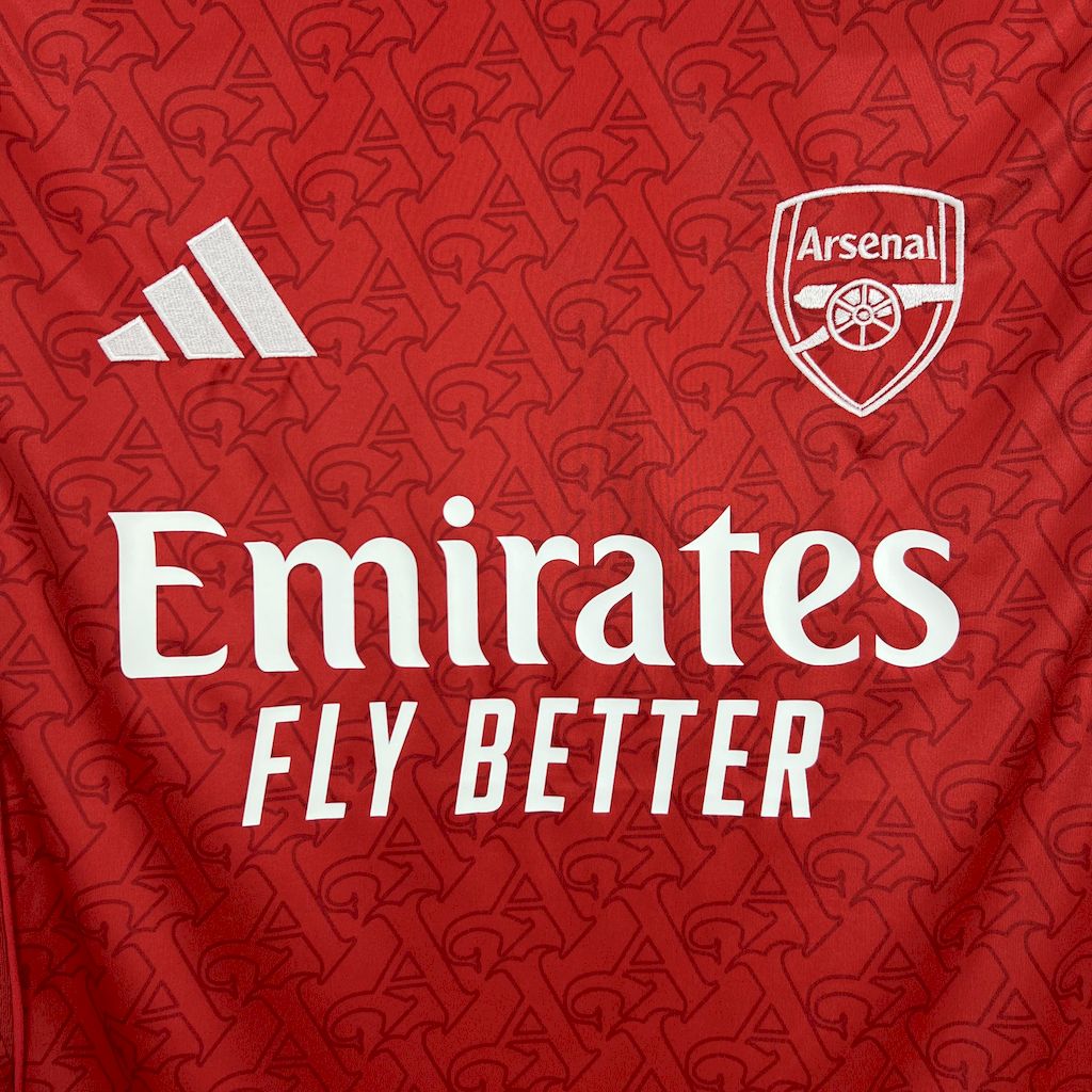 Camiseta del Arsenal para la temporada 2025/26