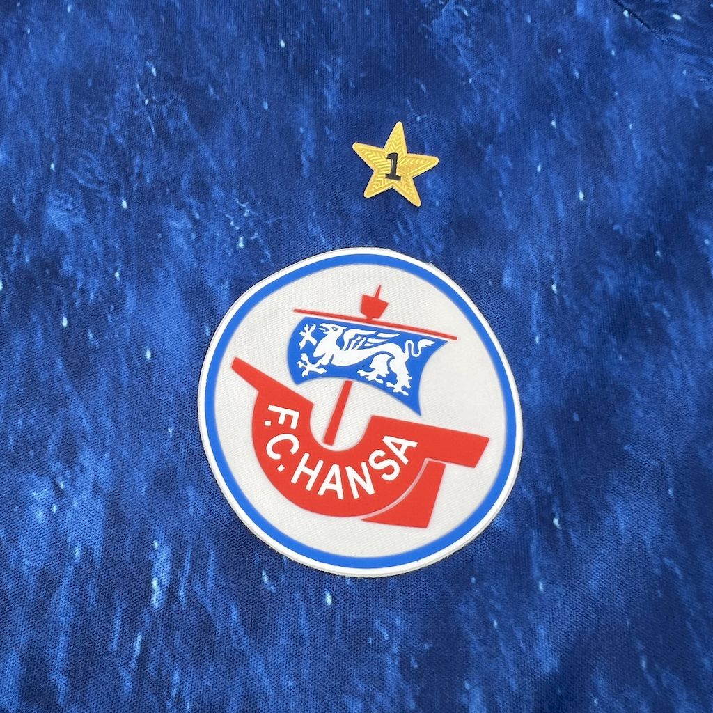 Camiseta de edición especial del FC Hansa Rostock 2025/26 Mar Báltico