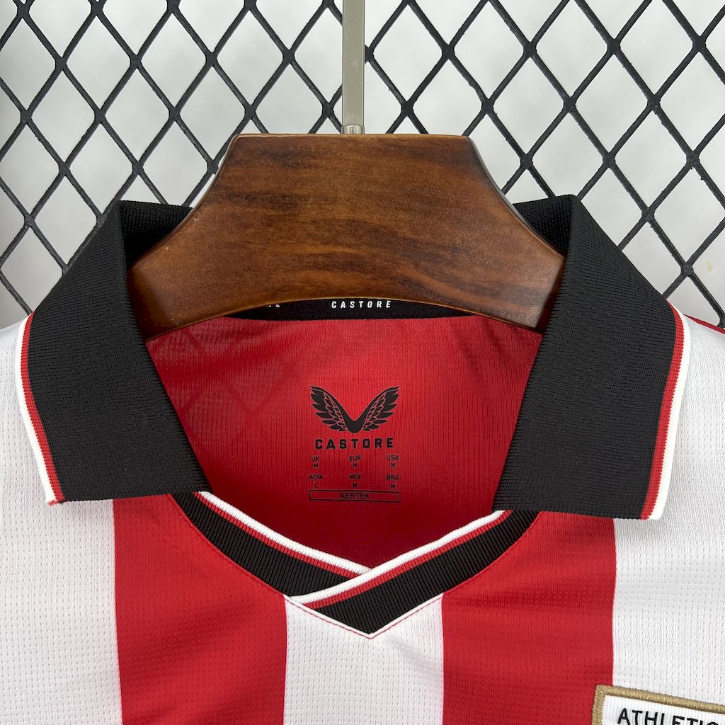 Camiseta local del Athletic de Bilbao 2025/26