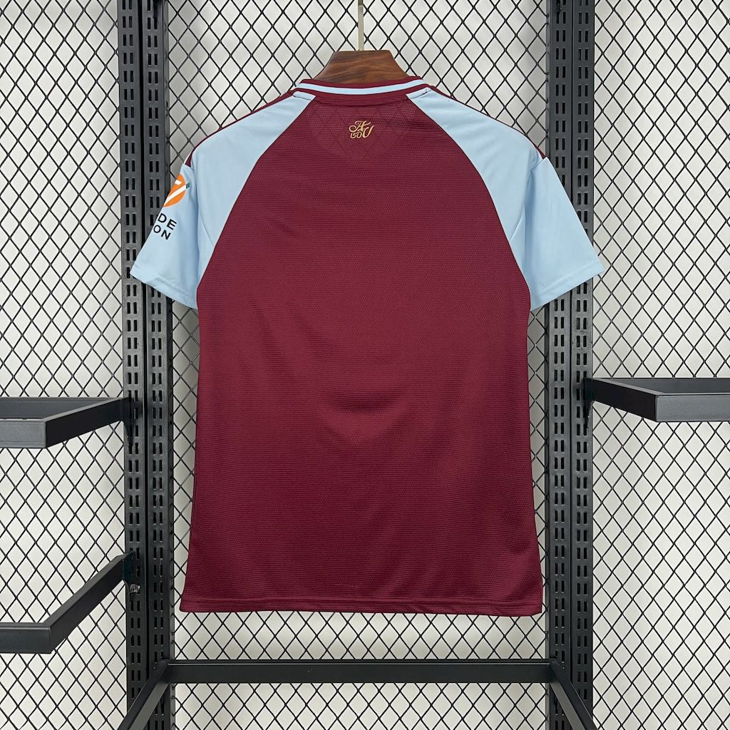 Camiseta local del Aston Villa 2025/26
