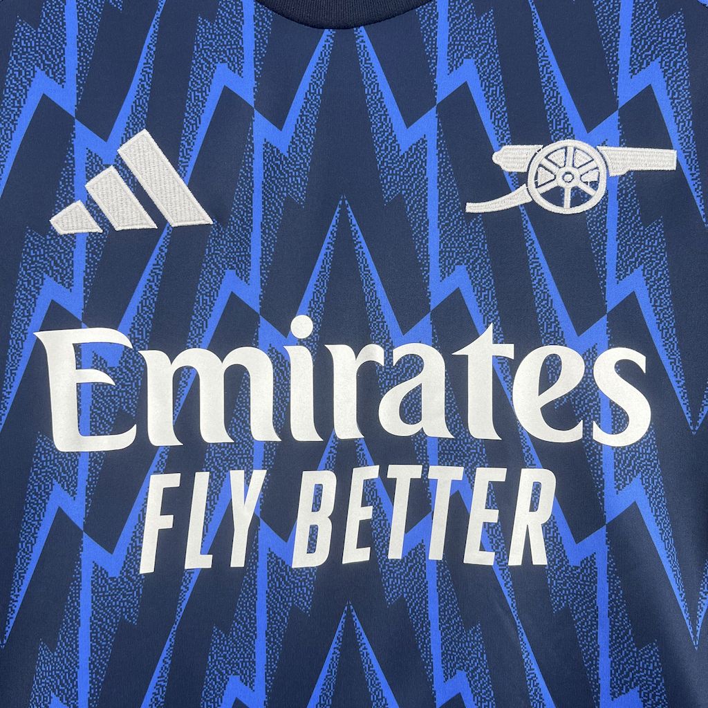Camiseta de visitante del Arsenal 2025/26