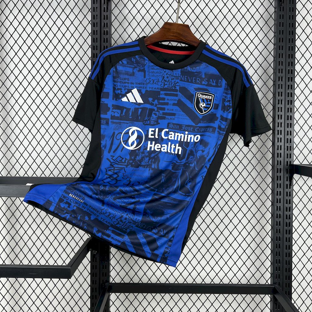 Camiseta local de los San Jose Earthquakes 2025/26