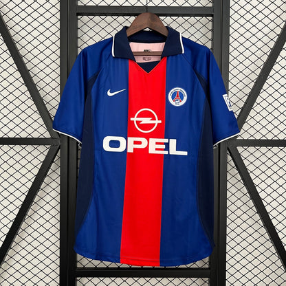 Camiseta retro del PSG de la temporada 2000/01