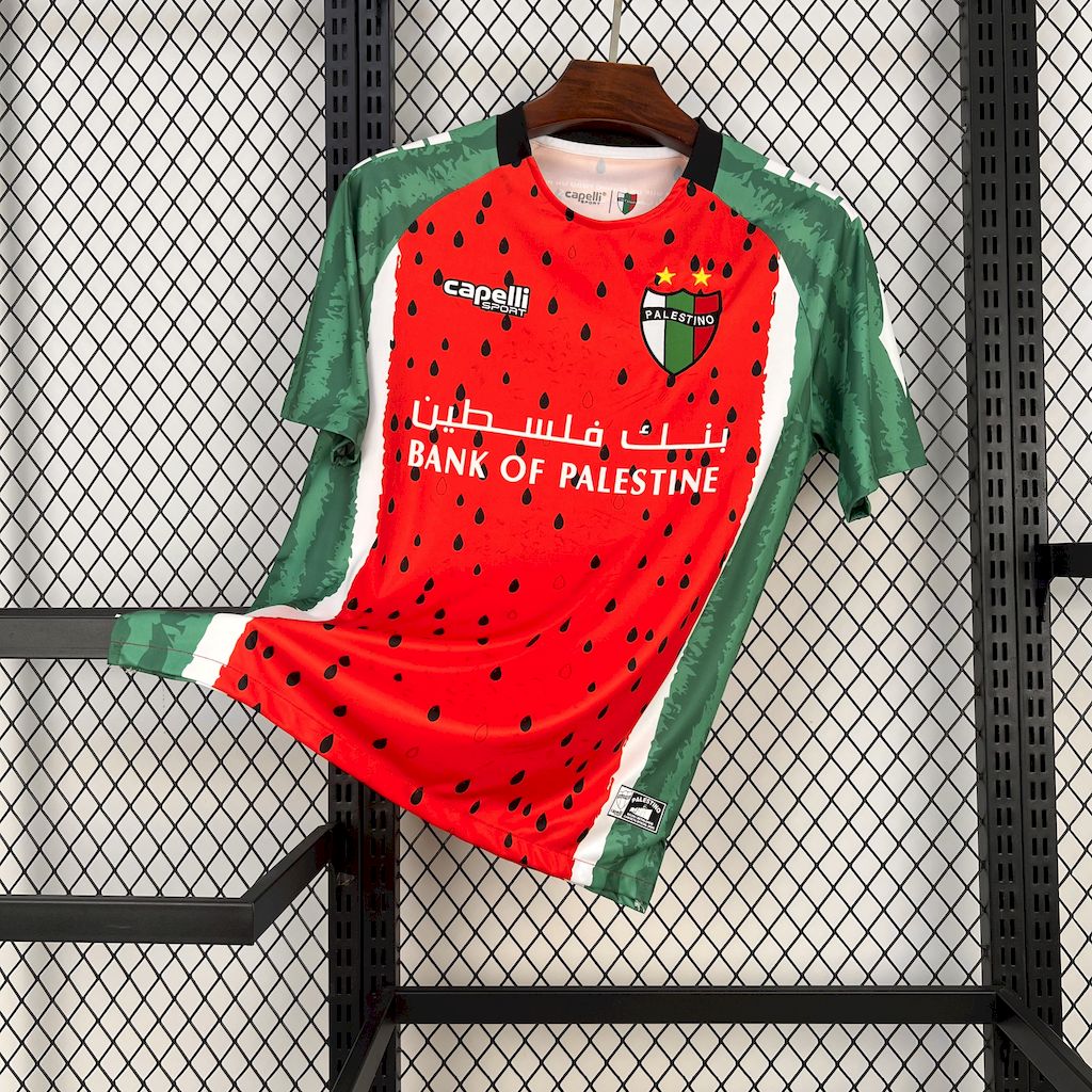 Camiseta visitante del CD Palestino 2025/26