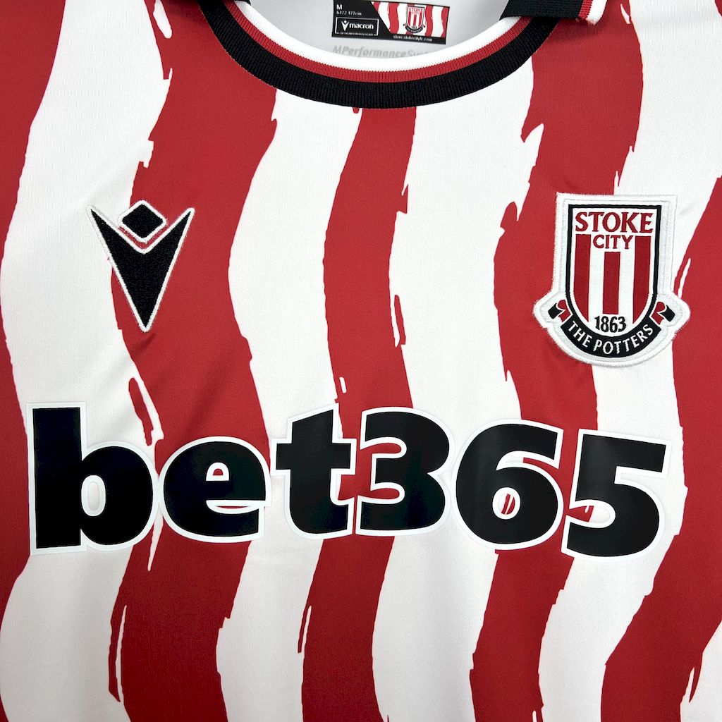 Camiseta local del Stoke City 2025/26