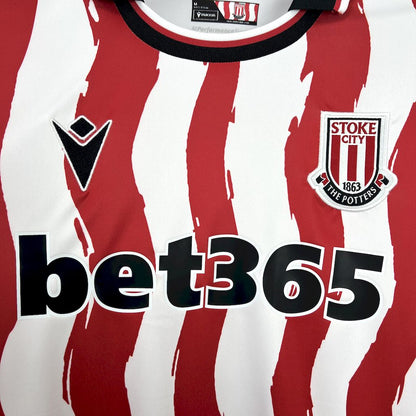 Camiseta local del Stoke City 2025/26