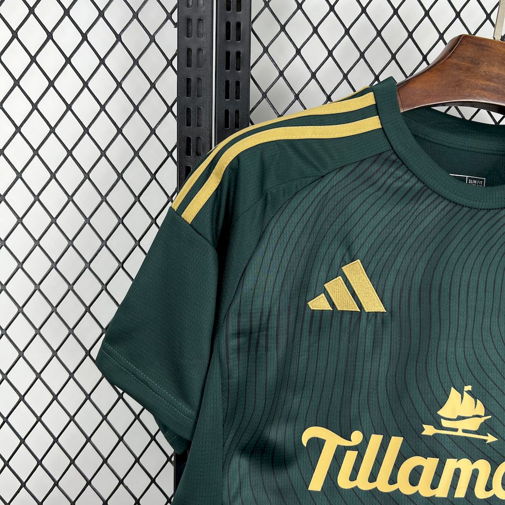 Camiseta local de los Portland Timbers para la temporada 2025/26