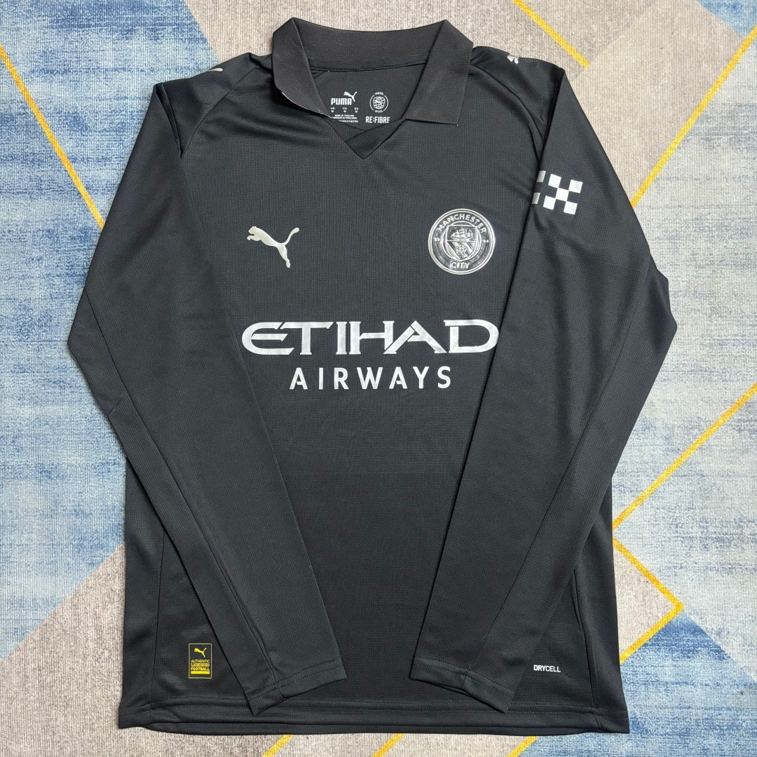 Camiseta de manga larga del Manchester City (visitante) 25/26
