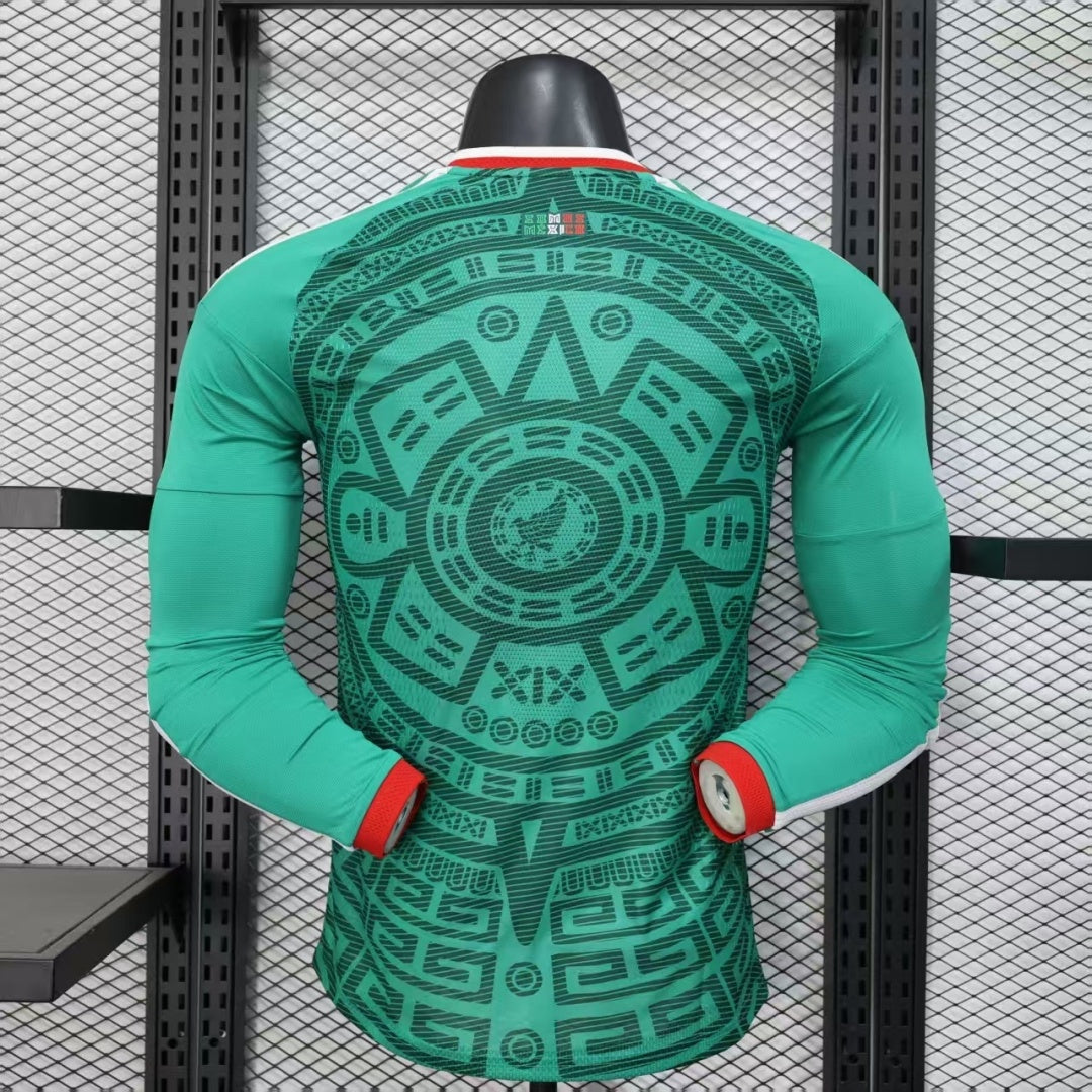Camiseta de local de México 25/26 Manga larga