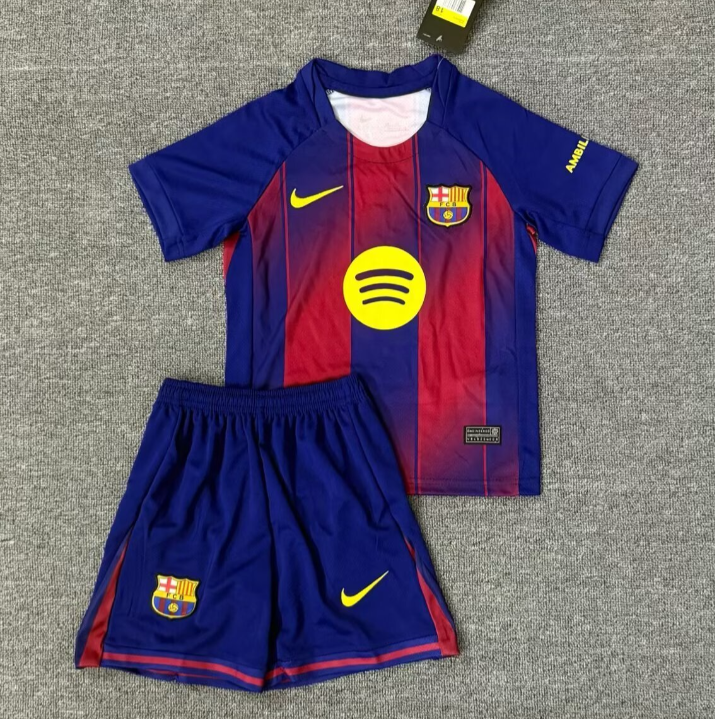Conjunto infantil Barcelona Home 25/26