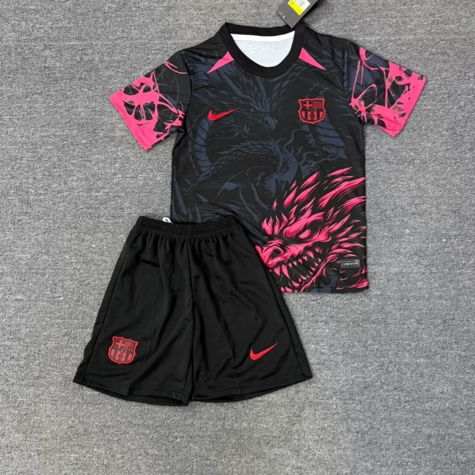 Conjunto infantil 25/26 Barcelona Special Negro