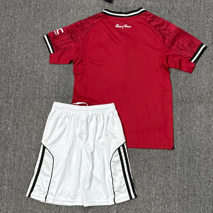 Equipación local del Manchester United 25/26 para niños