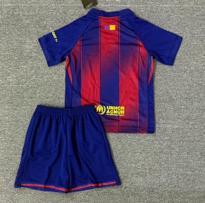 Conjunto infantil Barcelona Home 25/26