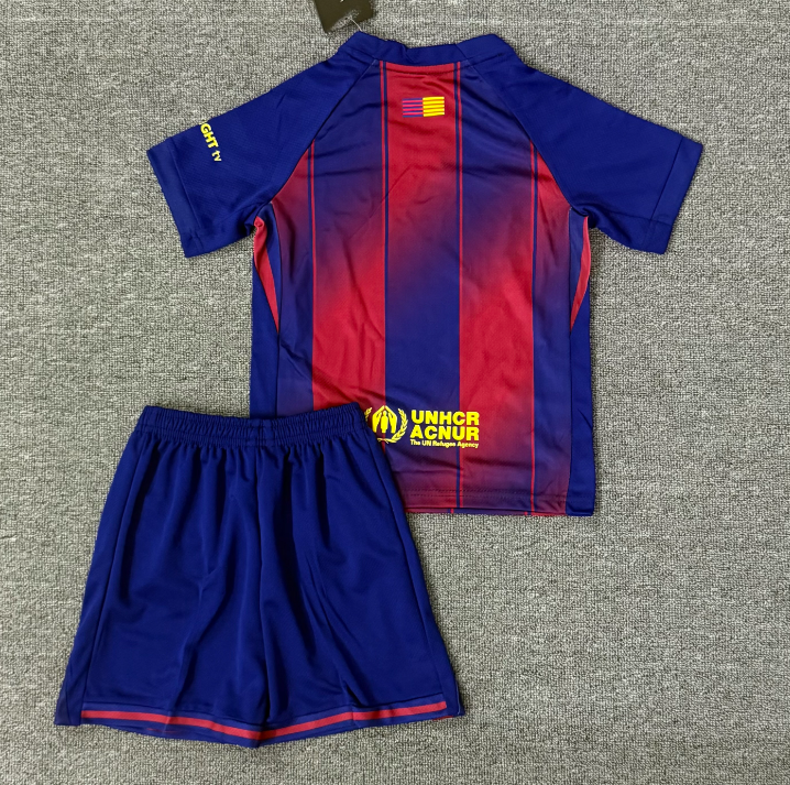 Conjunto infantil Barcelona Home 25/26