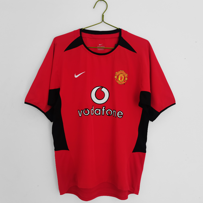 Camiseta retro de local del Manchester United 2002-2004