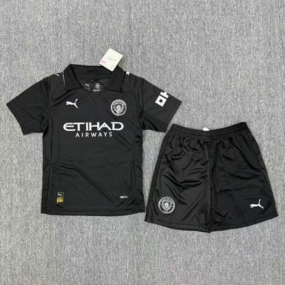 Equipación visitante del Manchester City para niños, temporada 25/26