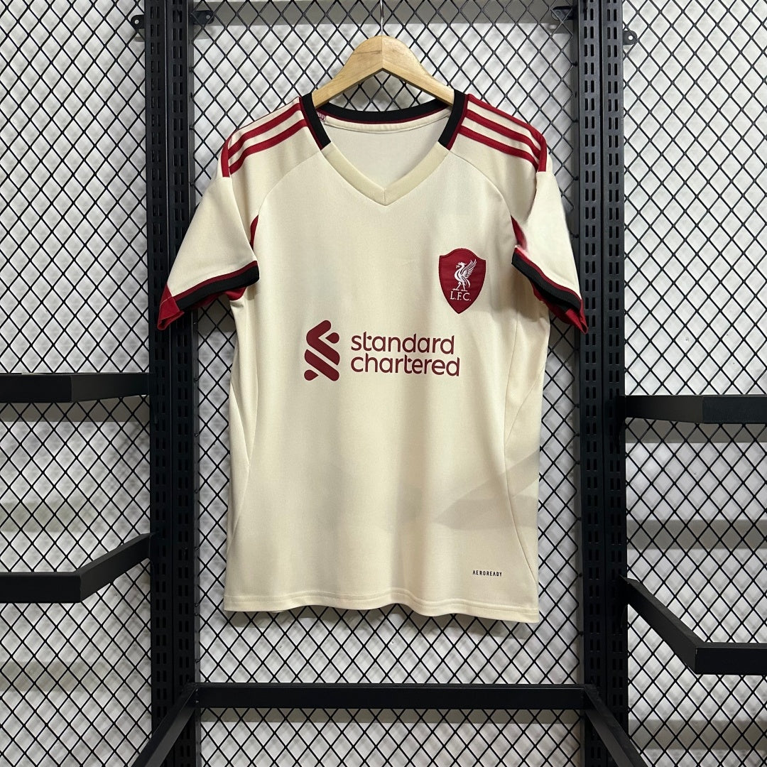 Camiseta de visitante del Liverpool 25/26