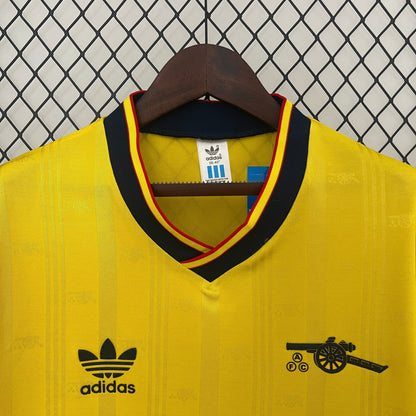 Camiseta retro de visitante del Arsenal 1986/87
