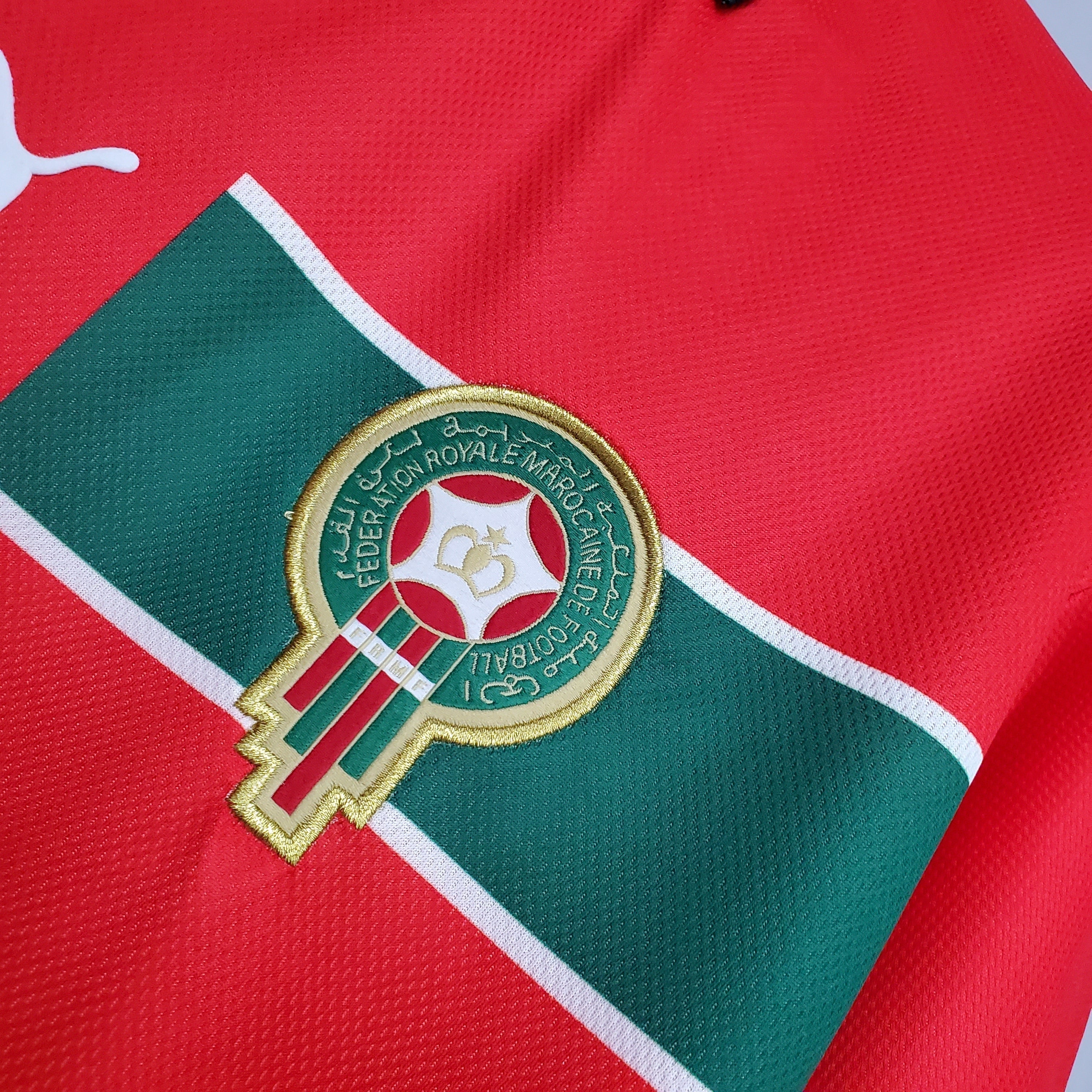 Camiseta retro de visitante de Marruecos 1998