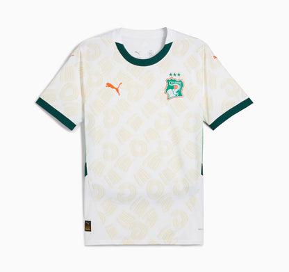 Camiseta de visitante de Costa de Marfil para la Copa Africana de Naciones 2025