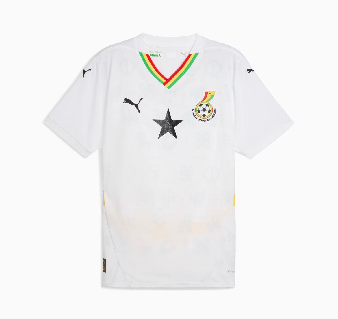 Camiseta de local de Ghana para la Copa Africana de Naciones 2025
