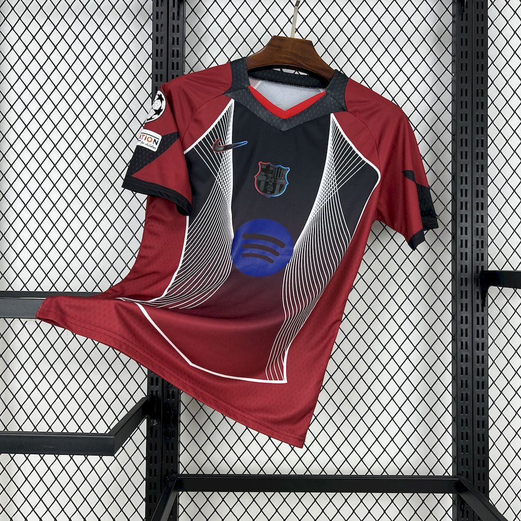 Camiseta especial negra y roja del FC Barcelona 2025/26