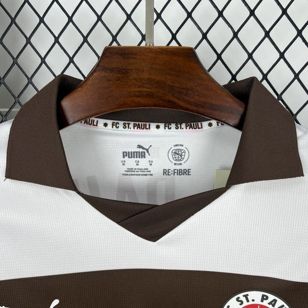 Camiseta de visitante del FC St. Pauli 2025/26