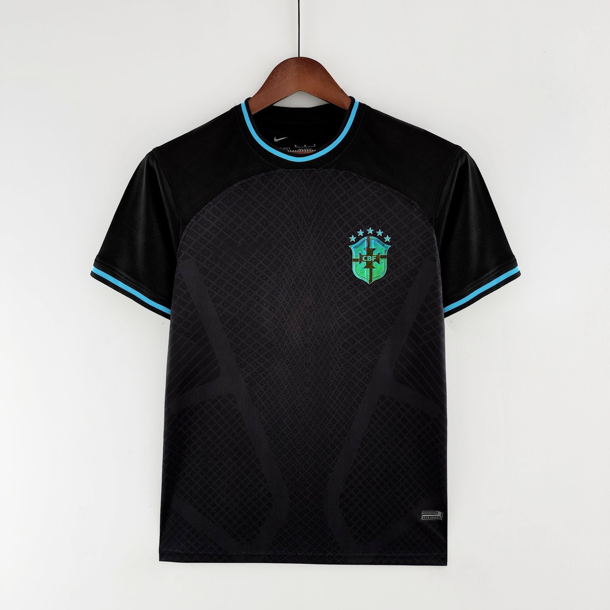 Camiseta negra de edición especial de Brasil 2022/2023