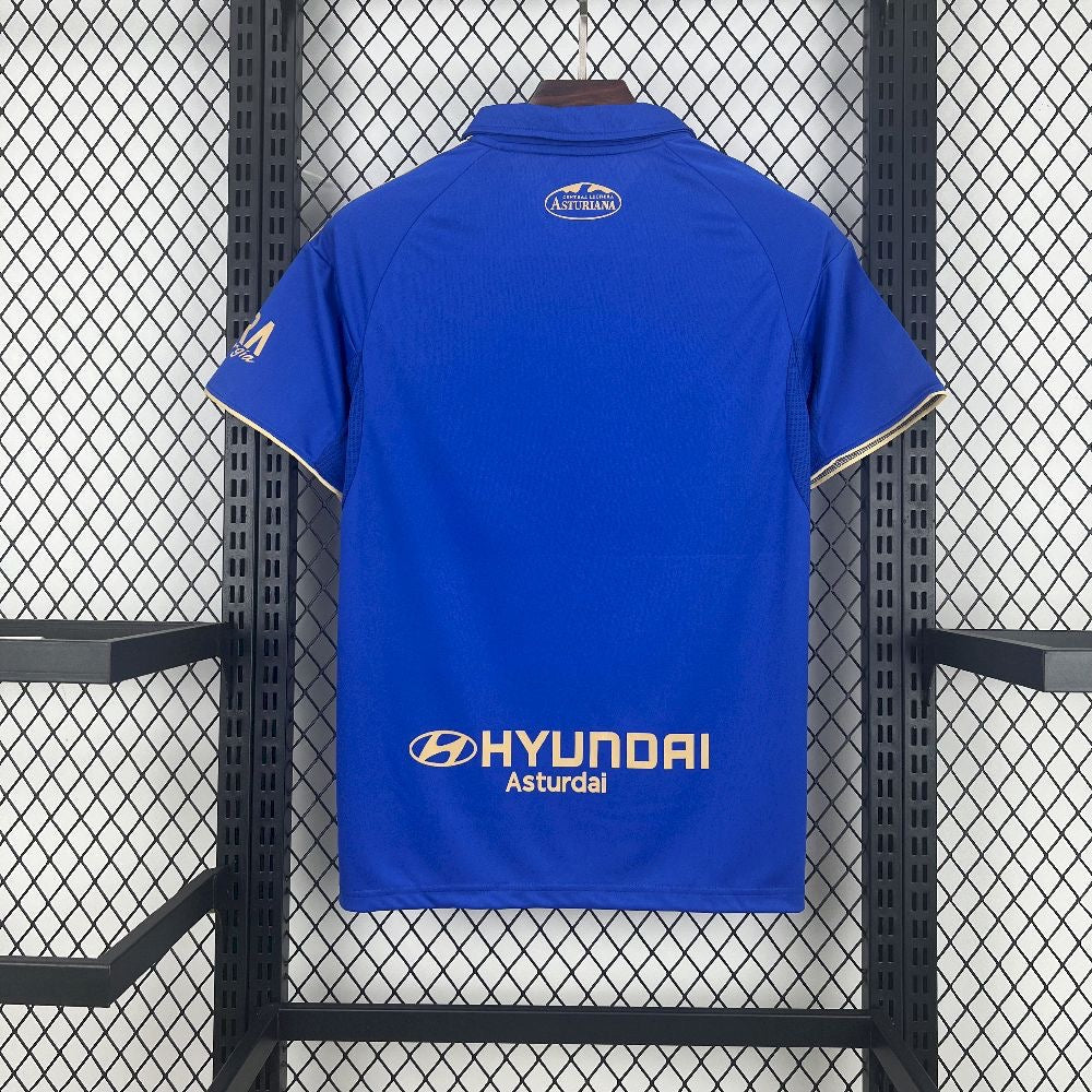Camiseta local del Real Oviedo 2025/26