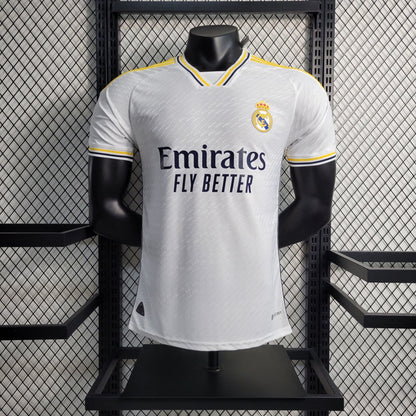 Camiseta de local del Real Madrid, versión jugador, temporada 2023/2024