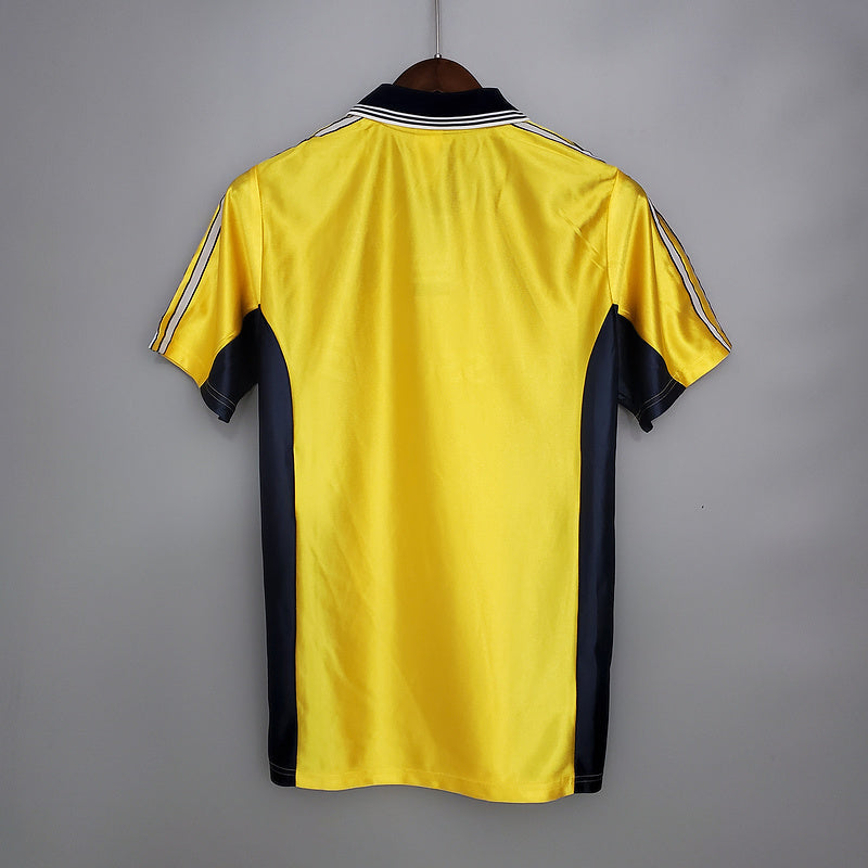Segunda equipación del Olympique de Marsella Retro 1998-1999