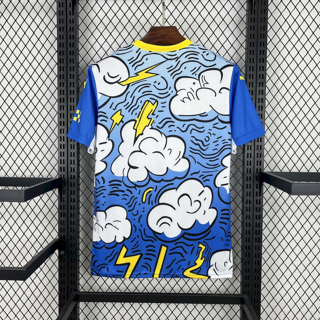 Diseño conceptual de la camiseta del Manchester City para la temporada 2025/26