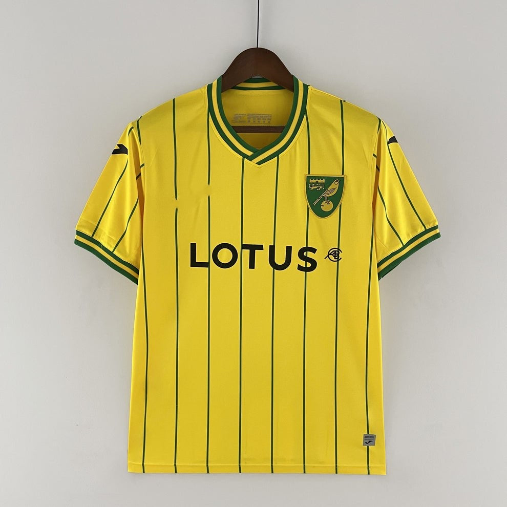 Equipación local del Norwich 2022-2023