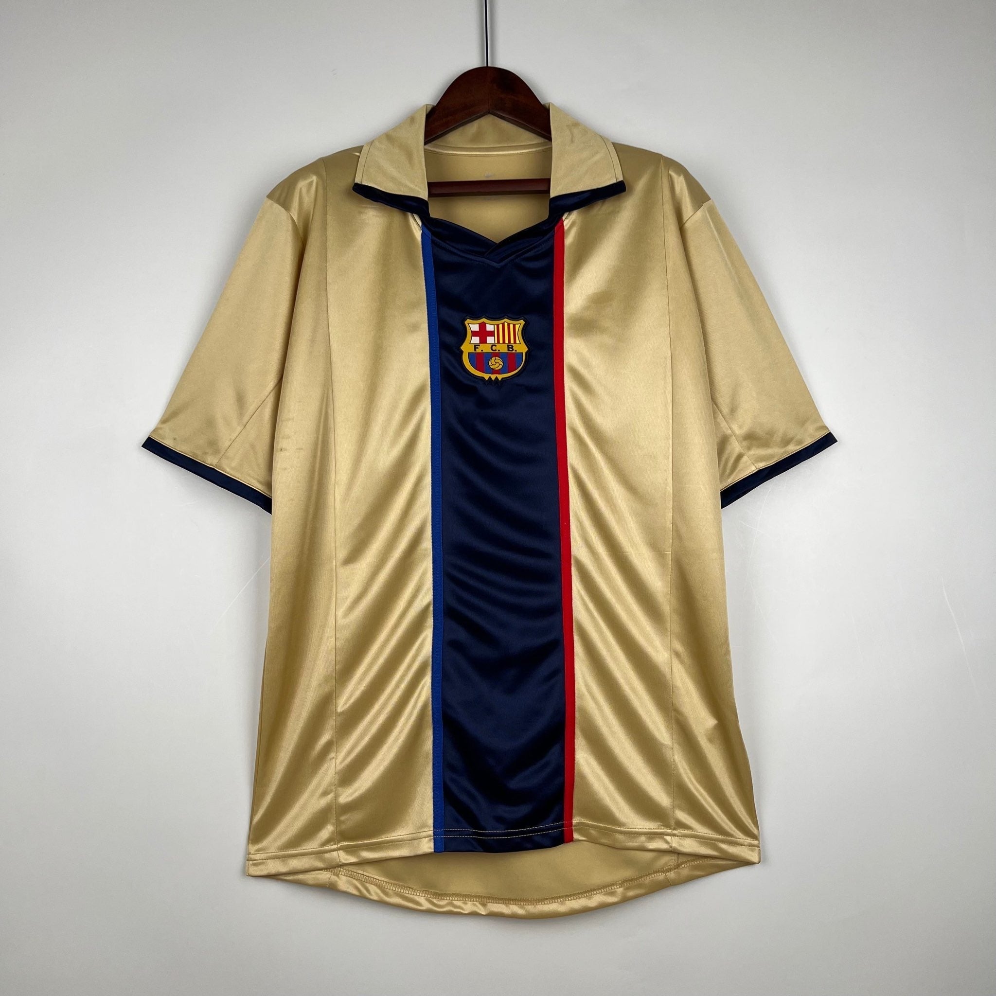Camiseta retro del FC Barcelona 2002