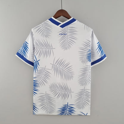 Camiseta de Brasil Edición Especial Blanca y Azul 2022