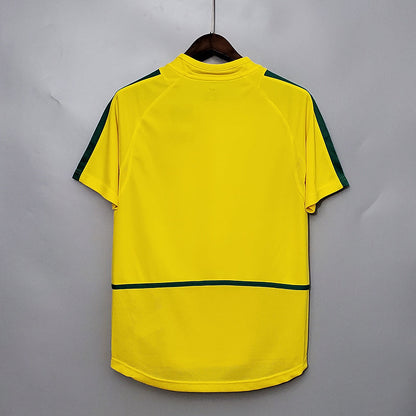 Camiseta retro de local de Brasil 2002