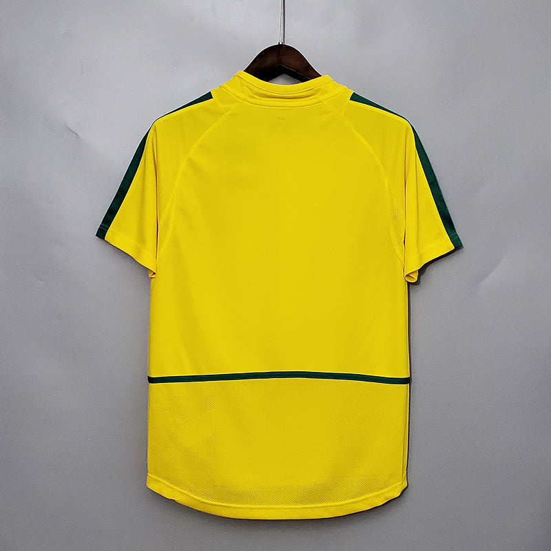Camiseta retro de local de Brasil 2002