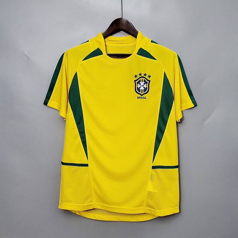 Camiseta retro de local de Brasil 2002