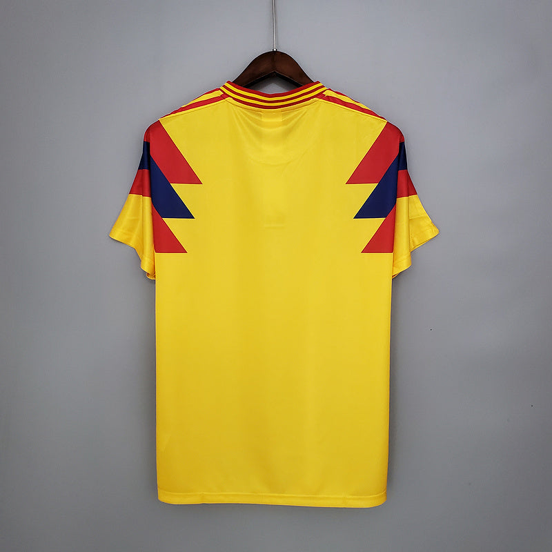 Camiseta retro de local de Colombia 1990