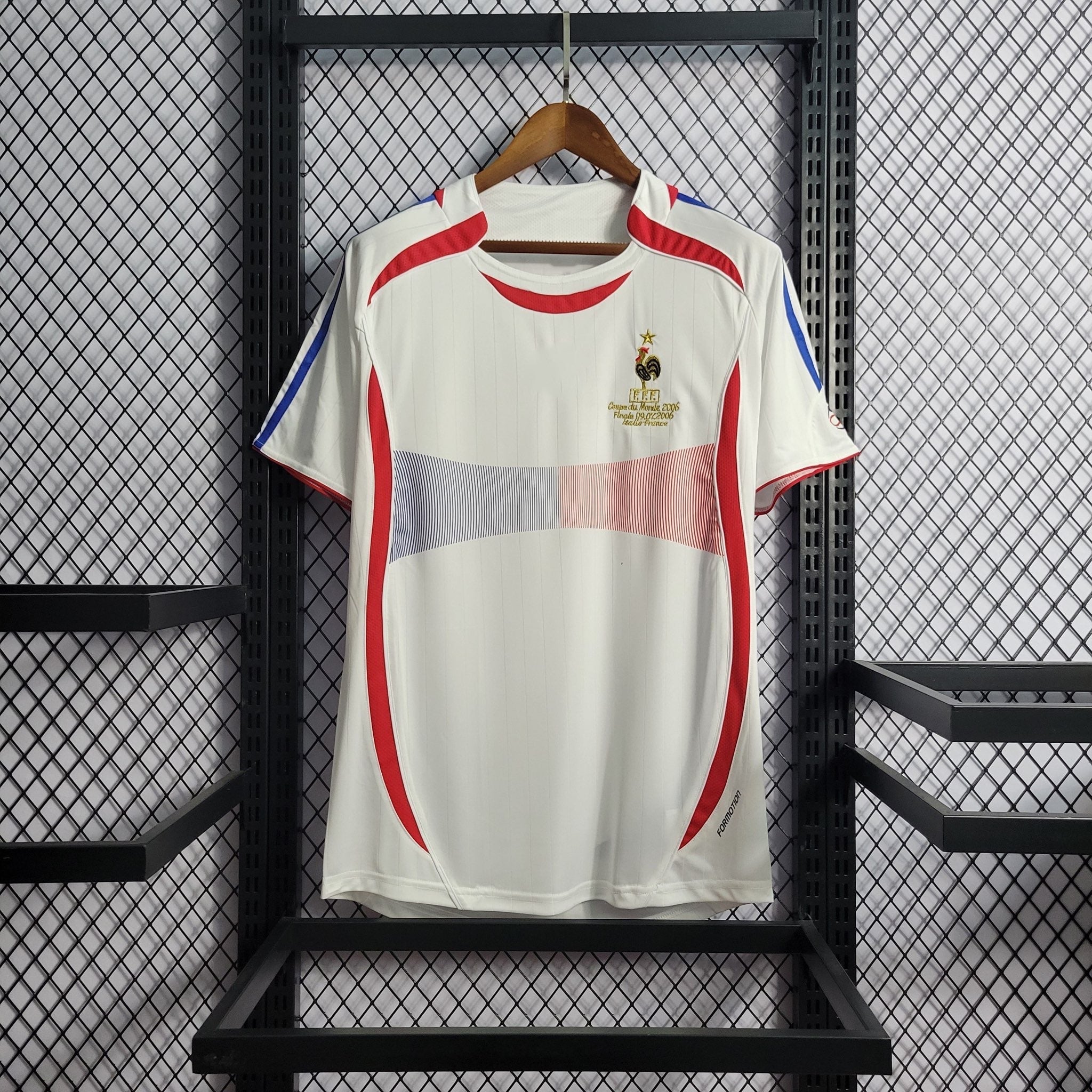 Camiseta retro de la selección francesa 2006
