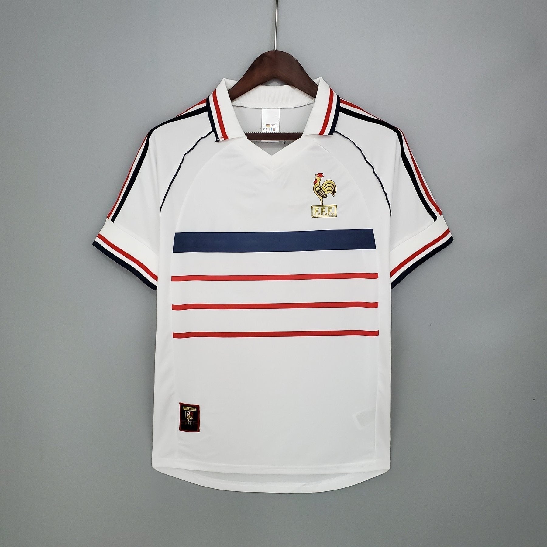 Camiseta retro de la selección francesa de 1998