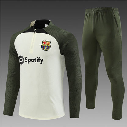 Equipación FC Barcelona Beige-Caqui 2023-2024