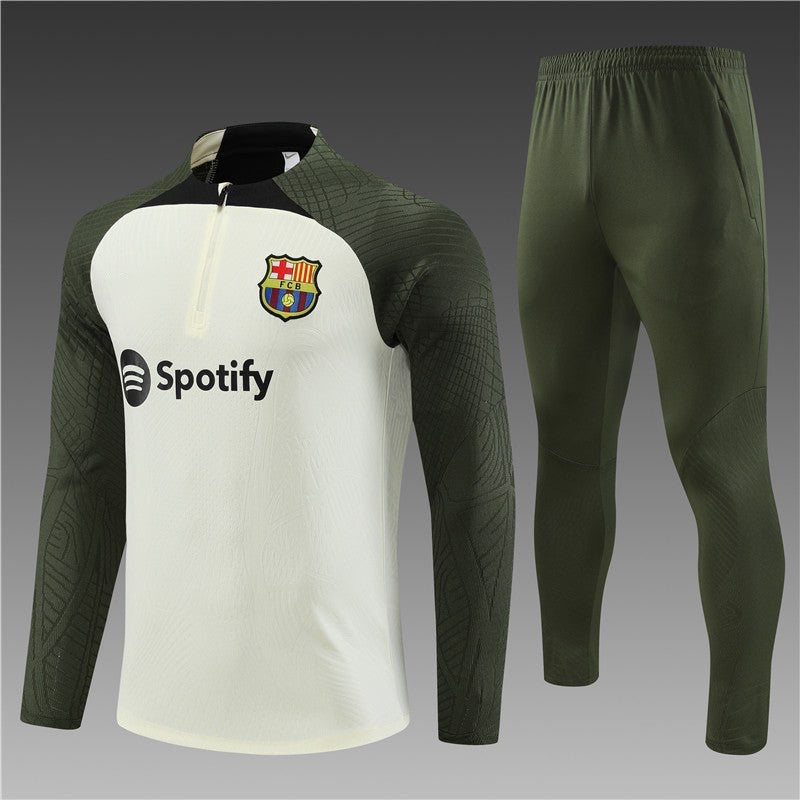 Equipación FC Barcelona Beige-Caqui 2023-2024