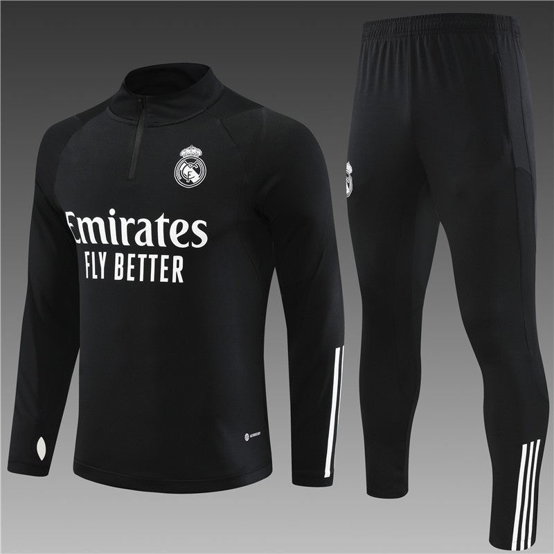 Equipación negra del Real Madrid 2023-2024