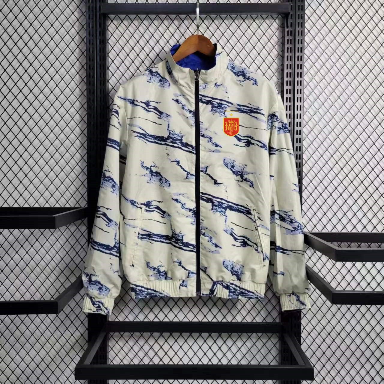 Chaqueta cortavientos España Gris 2023 2024