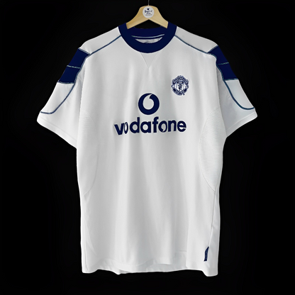 Camiseta retro de visitante del Manchester United 2000-2001
