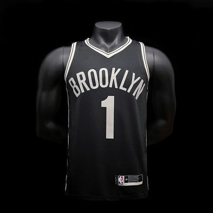 Camiseta de baloncesto de los Brooklyn Nets BRIDGES 1 de la NBA